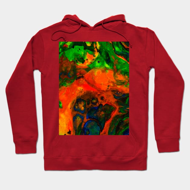 Clash of Colors Hoodie by ElviraDraat